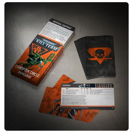 Kill Team Datacards Canoptek Circle