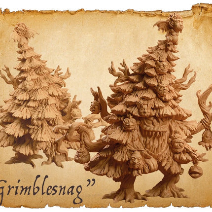 Leshavult Grimblesnag Limited Edition van Moonstone, gedetailleerd ontwerp met unieke textuur en opvallende vorm.