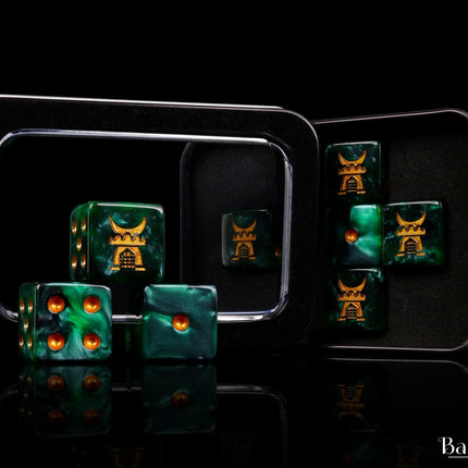 Baron of Dice Trench Crusade Iron Sultanate Dice Set (8)
