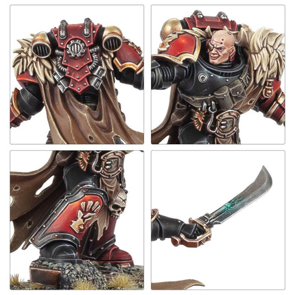 40K Chaos S/M Red Corsairs Reave Captain