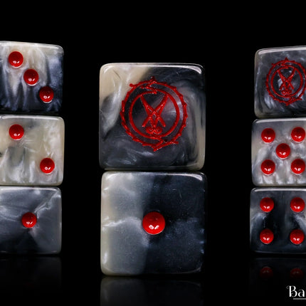 Baron of Dice Trench Crusade Court of the Seven-Headed Serpent Dice Set (8)