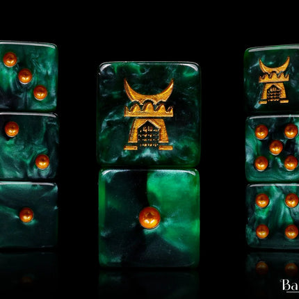 Baron of Dice Trench Crusade Iron Sultanate Dice Set (8)