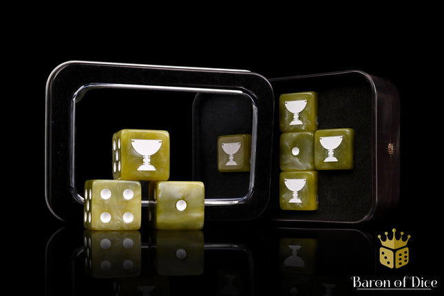 Baron of Dice Trench Crusade Cult of the Black Grail Dice Set (8)