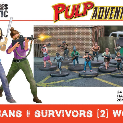 Pulp Adventure! Civilians & Survivors 2 - Women