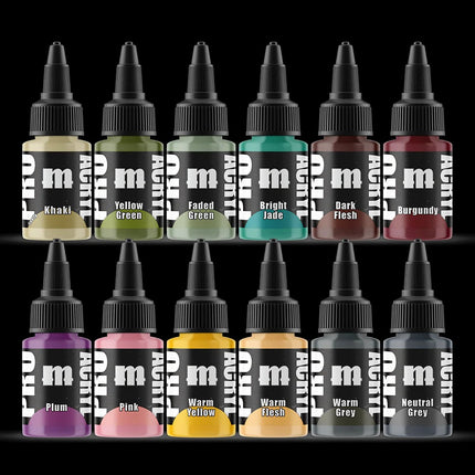 Pro Acryl Expansion set #4 - 12 colours