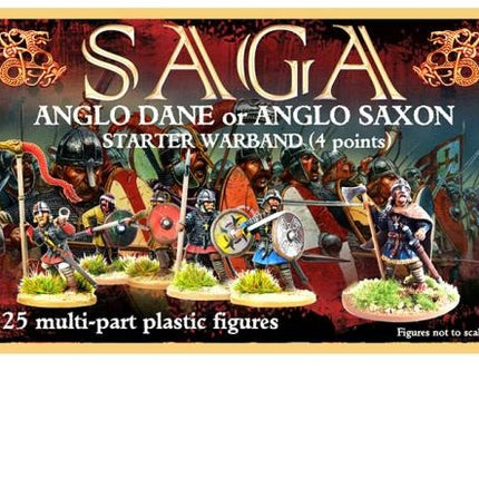 Saxon (Anglo Dane) Starter Warband (4 points) - SAGA Age of Vikings