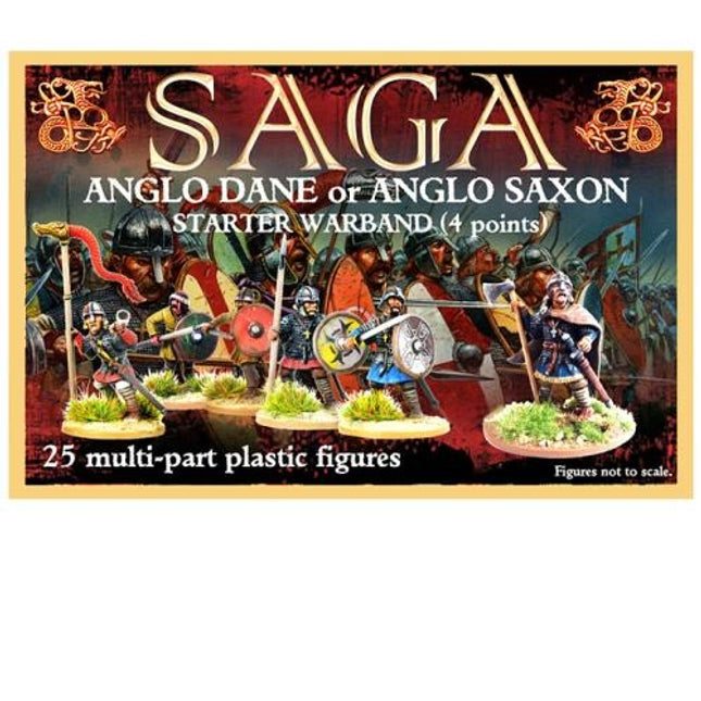 Saxon (Anglo Dane) Starter Warband (4 points) - SAGA Age of Vikings
