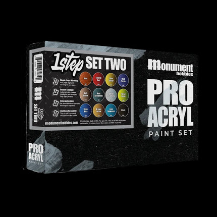 Pro Acryl 1-Step Paint Set Two (12 x 22ml)