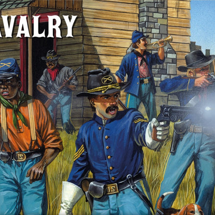 Dead Man's Hand US Cavalry/Buffalo Soldiers Plastic Box Set