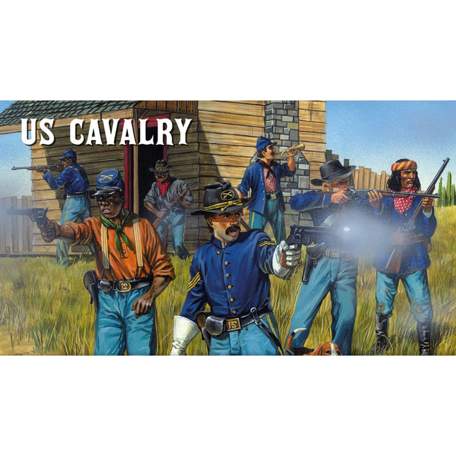 Dead Man's Hand US Cavalry/Buffalo Soldiers Plastic Box Set