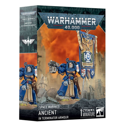 40K Space marines Ancient in Terminator Armour