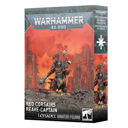 40K Chaos S/M Red Corsairs Reave Captain