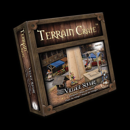 Terrain Crate: Medieval Village Square