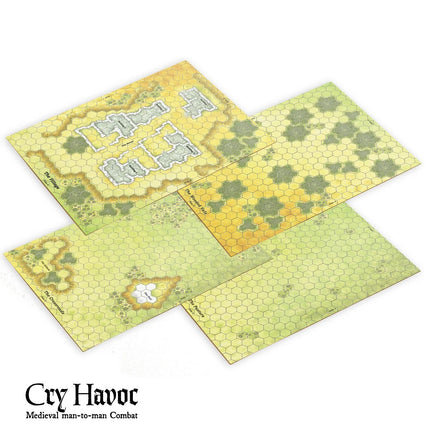 Cry Havoc starterset van Footsore Miniatures met gedetailleerde miniaturen voor strategisch bordspel.