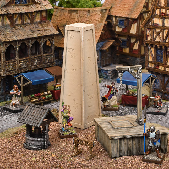 Terrain Crate: Medieval Village Square