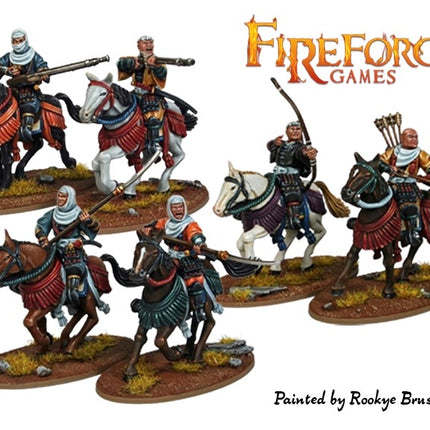 Mounted Monks