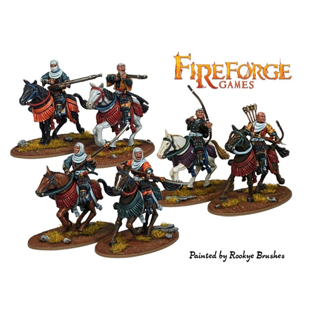 Mounted Monks