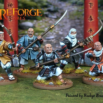 Mounted Monks