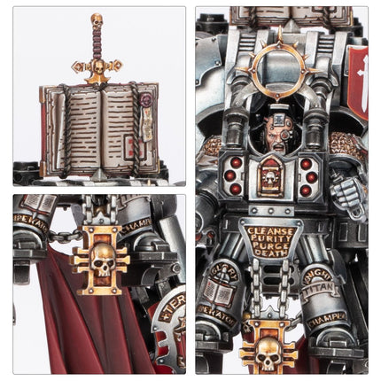40K Grey Knight Grand Master in Nemesis Dreadknight