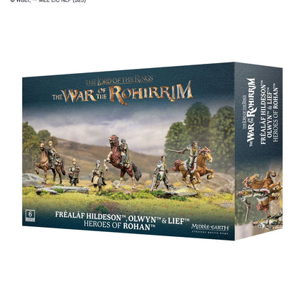 Middle Earth SBG Frealaf Hildeson & Olwyn & Lief Heroes of Rowan