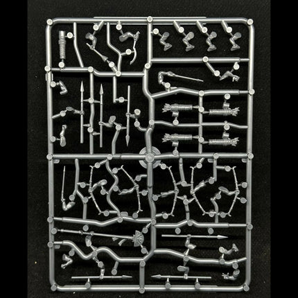 Miniatuurset van Egyptische boogschutters en speerwerpers van Wargames Atlantic, gedetailleerde figuren voor historische oorlogsspellen