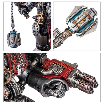 40K Grey Knight Grand Master in Nemesis Dreadknight