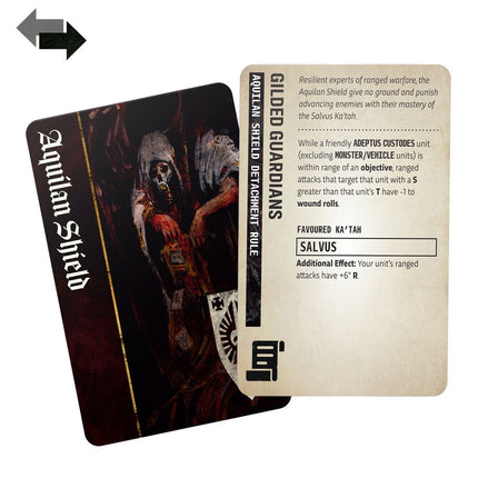 40K Adeptus Custodes: Command Pack