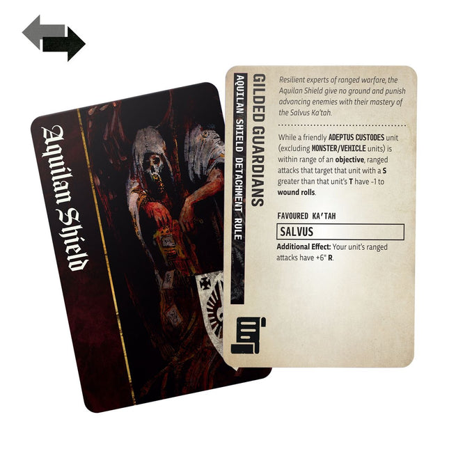 40K Adeptus Custodes: Command Pack