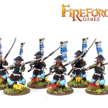 Ashigaru Warriors (24 miniatures)