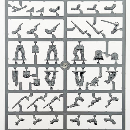 Dead Man's Hand US Cavalry/Buffalo Soldiers Plastic Box Set
