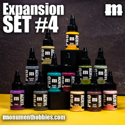 Pro Acryl Expansion set #4 - 12 colours