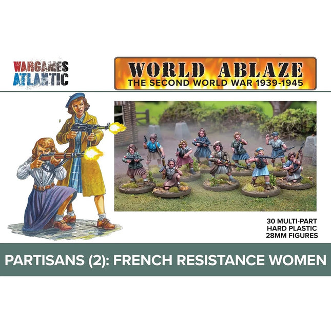 Partisans (2) French Resistance Women