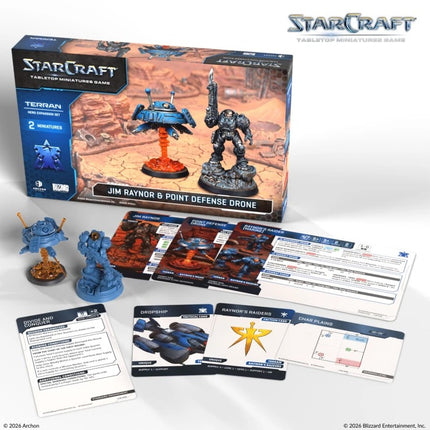 StarCraft (R) Jim Raynor & Point Defense Drone - Hero Expansion set