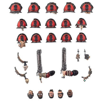 40K Chaos S/M Red Corsairs Upgrade&Transfer sheets