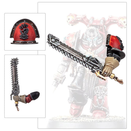 40K Chaos S/M Red Corsairs Upgrade&Transfer sheets