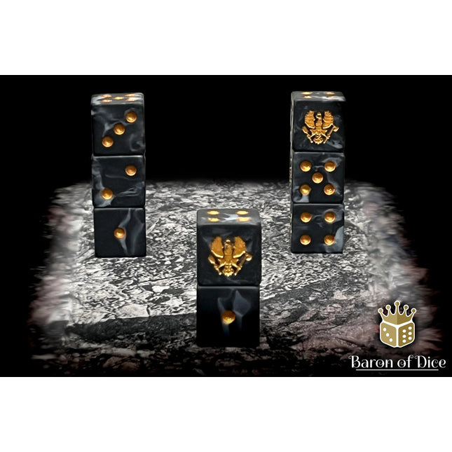 Baron of Dice Trench Crusade Free State of Prussia Dice Set (8)