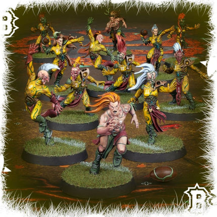 Blood Bowl Wood Elf Team Athelorn Avengers