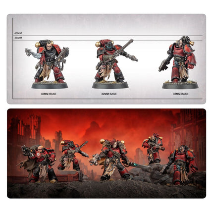 40K Chaos S/M Red Corsairs Raiders