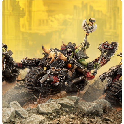 40K Orks Warbikers