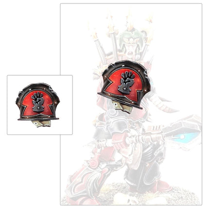 40K Chaos S/M Red Corsairs Upgrade&Transfer sheets