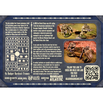 Marcher Empires at War : XA19 Badger Suits