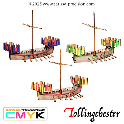 Tollingchester - Cog of the river (3 colour variants)