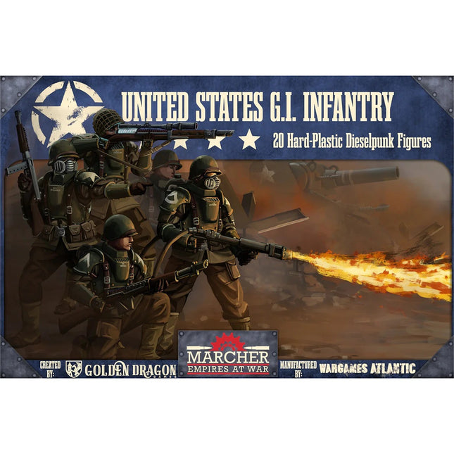 Marcher Empires at War : United States Infantry