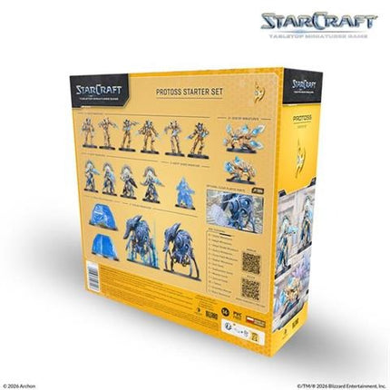 StarCraft Protoss Starterset met miniaturen en accessoires voor bordspel, geleverd door StarCraft.
