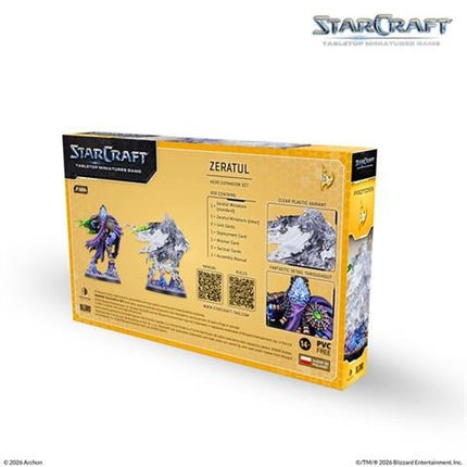 StarCraft Zeratul Protoss helden-uitbreiding set, gedetailleerde miniatuur van de held uit de StarCraft-expansie.