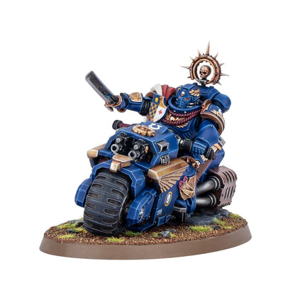 40K Space Marines: Captain on Bike