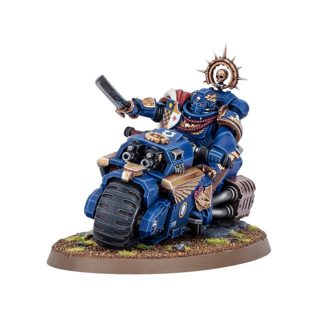 40K Space Marines: Captain on Bike