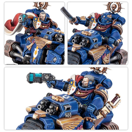 40K Space Marines: Captain on Bike