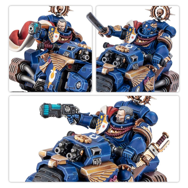 40K Space Marines: Captain on Bike