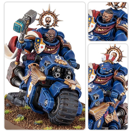 40K Space Marines: Captain on Bike